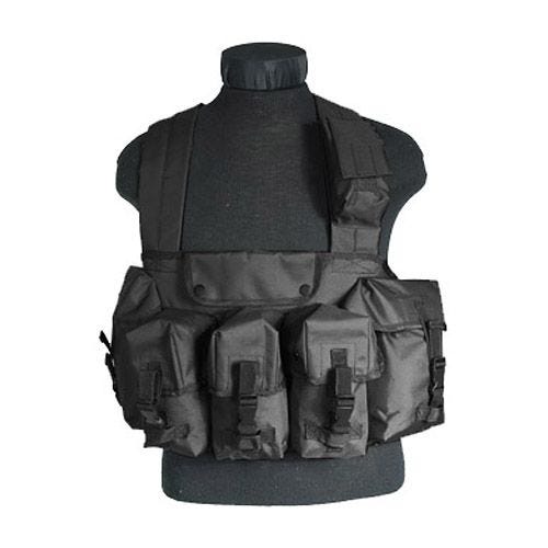 Mil-Tec Einsatzweste Schwarz