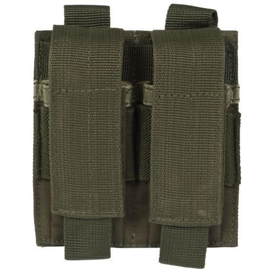 Mil-Tec Doppel-Magazintasche für Pistolenmagazine Oliv