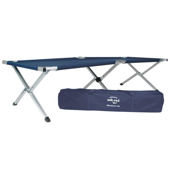 Mil-Tec US 190x65cm Feldbett Blau