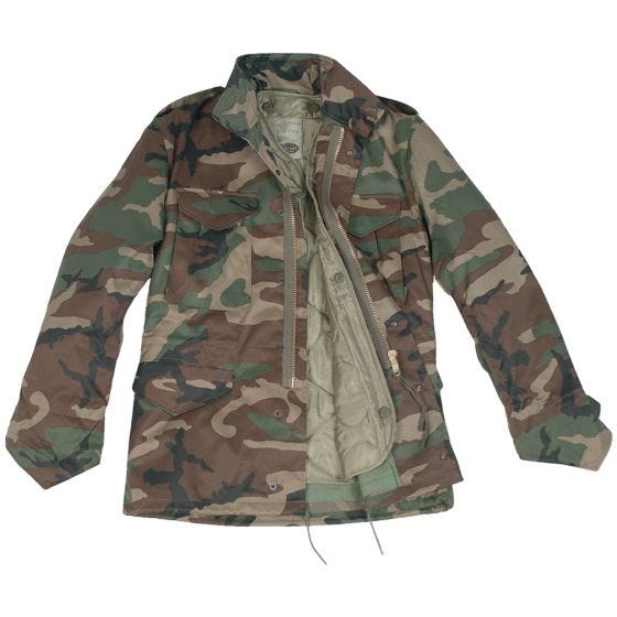 Mil-Tec Classic US M65 Jacke Woodland