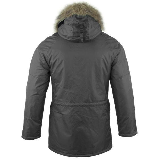 Mil-Tec N-3B Fliegerjacke Schwarz