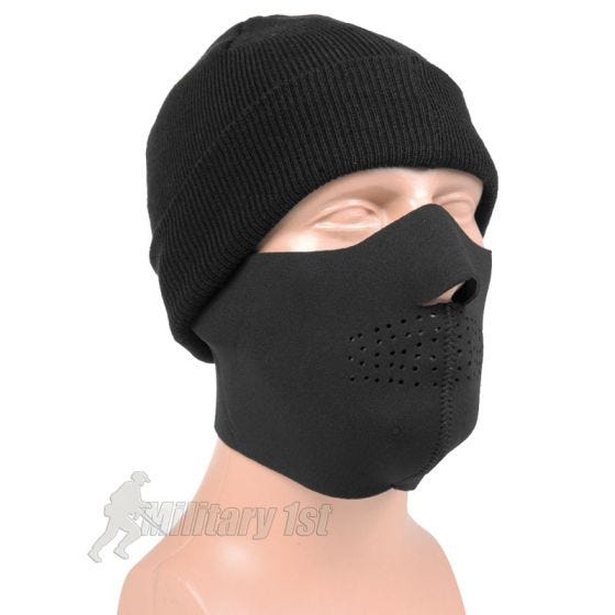 Mil-Tec Neopren-Gesichtsschutz Schwarz
