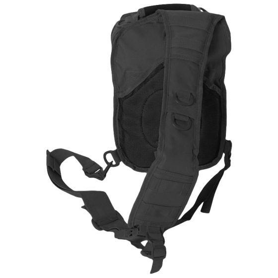 Mil-Tec One Strap Assault Pack Small Einsatzrucksack mit einem Träger Schwarz