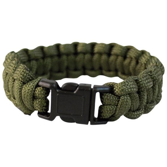 Mil-Tec 22 mm Armband aus Fallschirmschnur Oliv