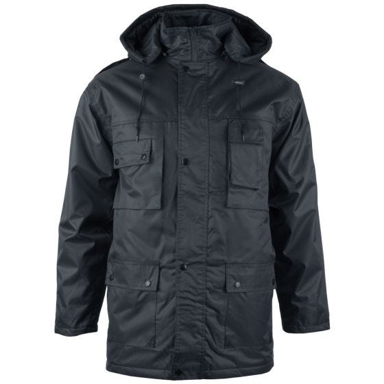 Mil-Tec Dubon Parka mit Kapuze Dunkelblau