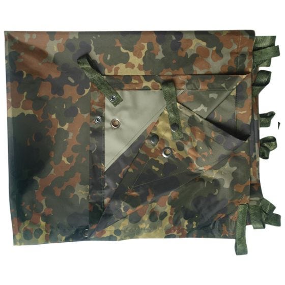 Mil-Tec Basha Mehrzweckplane Flecktarn