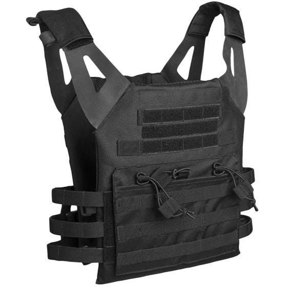 Mil-Tec Gen II Plattenträger Schwarz