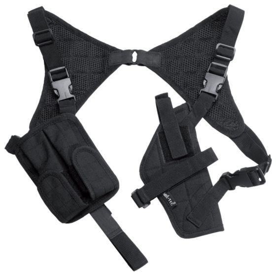 Mil-Tec Cordura-Schulterholster Schwarz