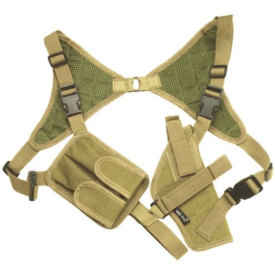Mil-Tec Cordura-Schulterholster Coyote