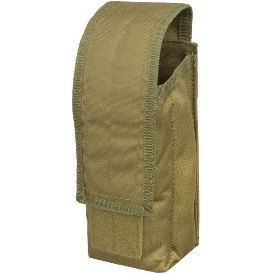 Mil-Tec AK47 Einzel-Magazintasche mit MOLLE-Befestigungssystem Coyote