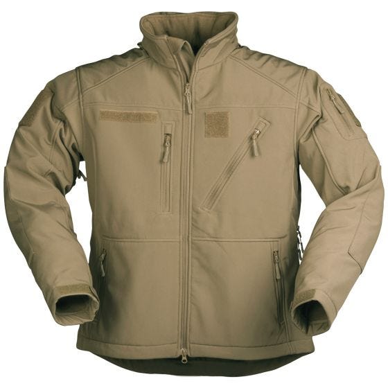 Mil-Tec SCU 14 Softshell-Jacke Dark Coyote
