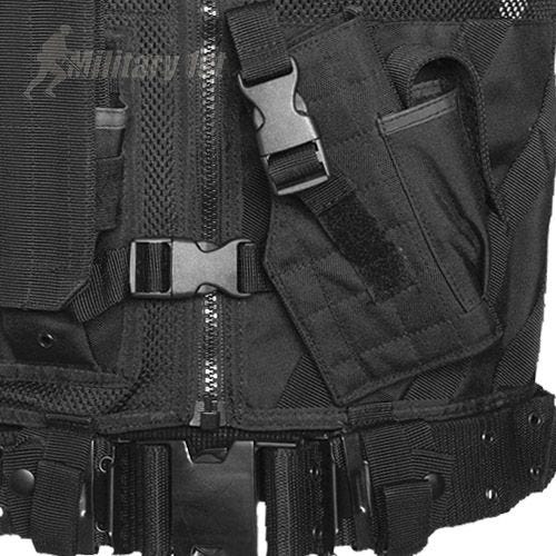 Mil-Tec USMC Taktische Weste Schwarz