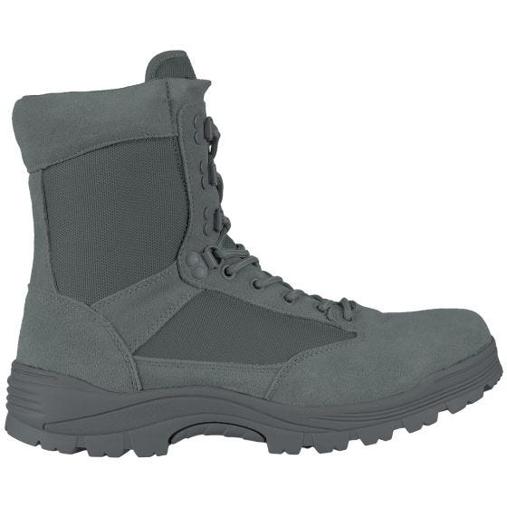 Mil-Tec Taktische Stiefel mit seitlichem Reißverschluss Urban Grey