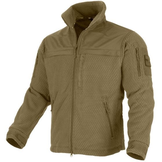 Mil-Tec Elite HexTac Fleece-Jacke Dark Coyote