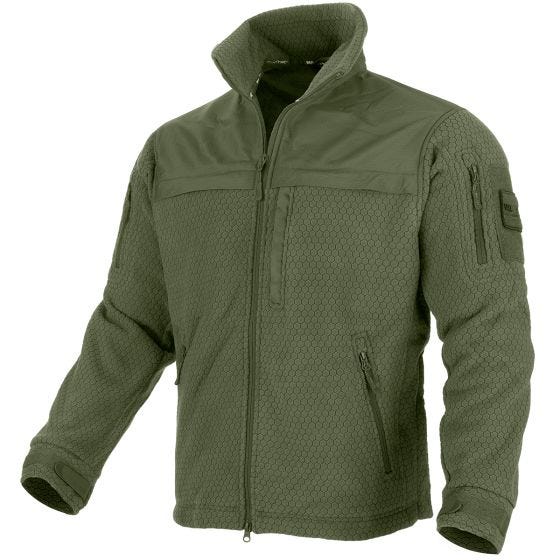 Mil-Tec Elite HexTac Fleece-Jacke Olivgrün