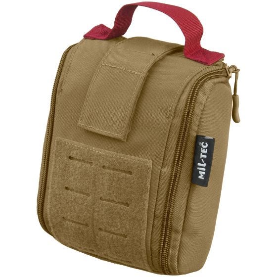 Mil-Tec IFAK-Tasche für Erste-Hilfe-Ausrüstung lasergeschnitten Dark Coyote