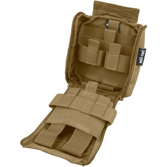 Mil-Tec IFAK-Tasche für Erste-Hilfe-Ausrüstung lasergeschnitten Dark Coyote