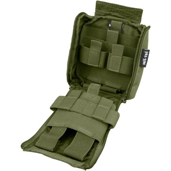 Mil-Tec IFAK-Tasche für Erste-Hilfe-Ausrüstung lasergeschnitten Olivgrün