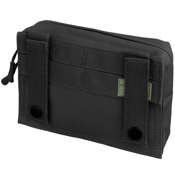 Mil-Tec Lasergeschnittene Tasche für Gürtel Klein Schwarz