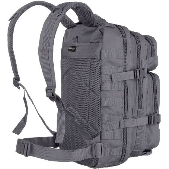 Mil-Tec US Assault Pack Small Einsatzrucksack mit MOLLE-Befestigungssystem Urban Grey