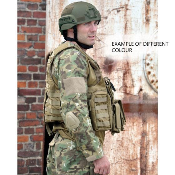 Mil-Tec M.Release MOLLE-Einsatzweste Oliv