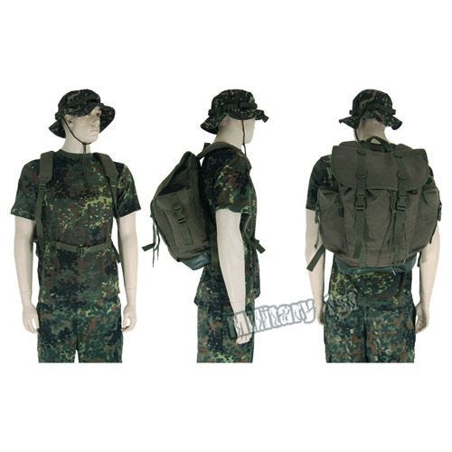 Mil-Tec Bundeswehr-Gebirgsrucksack Oliv