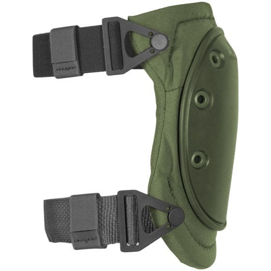 Alta Industries AltaFLEX GEL Knieschützer mit Gel-Einlage und AltaLOK-Verschlusssystem Olive Green
