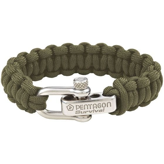 Pentagon Survival Armband Olive Green