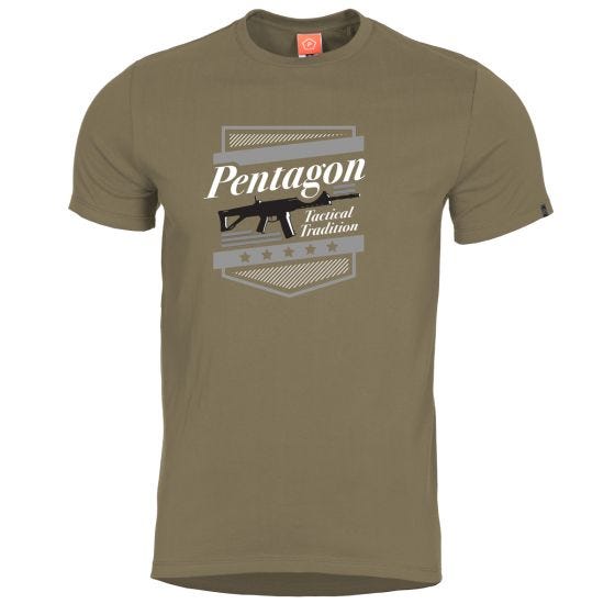 Pentagon Ageron T-Shirt mit ACR-Motiv Coyote