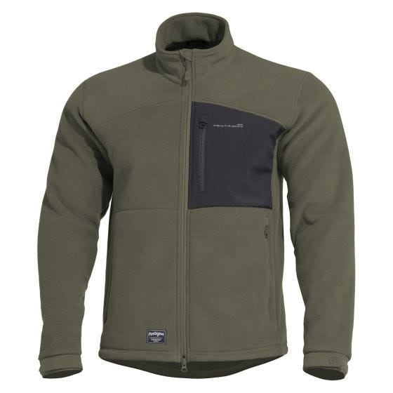 Pentagon Athos Fleece-Sweatjacke Camo Green