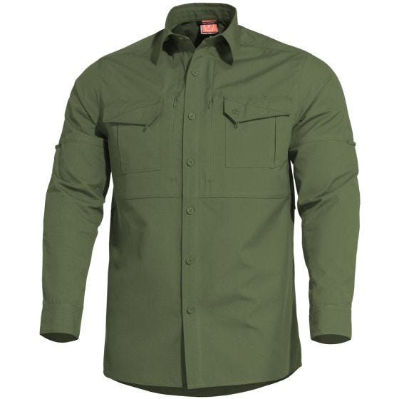 Pentagon Plato Taktisches Hemd Camo Green