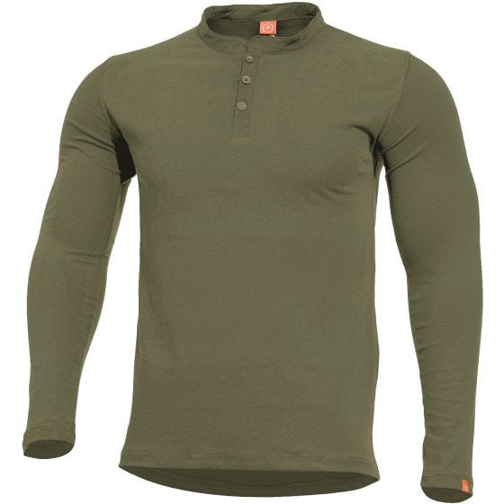 Pentagon Romeo Henley-Shirt Olivgrün