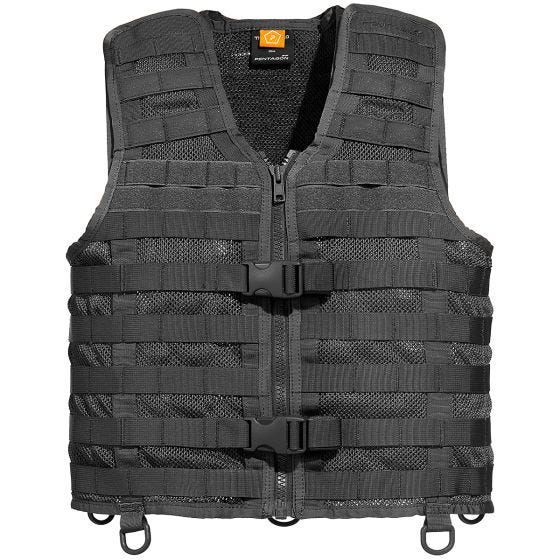 Pentagon Thorax 2.0 MOLLE-Weste Schwarz