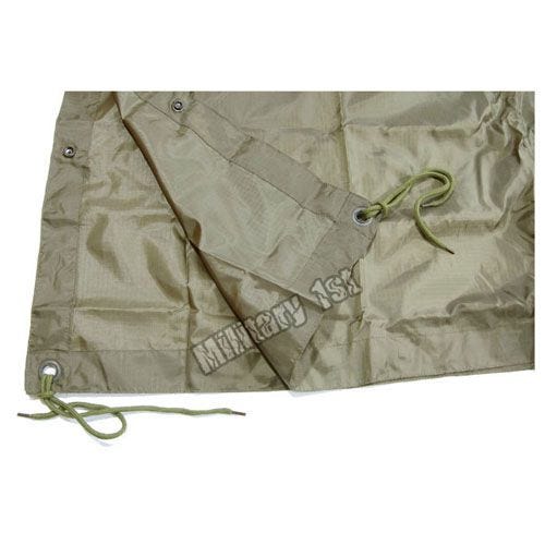 Wasserdichter Poncho Ripstop Oliv