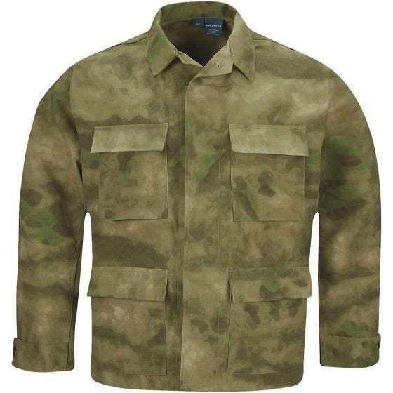 Propper BDU Jacke aus Baumwoll-Polyester-Ripstop A-TACS FG