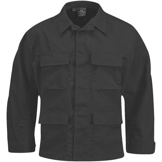 Propper BDU Jacke aus Baumwoll-Polyester-Ripstop Schwarz