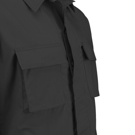 Propper BDU Jacke aus Baumwoll-Polyester-Ripstop Schwarz
