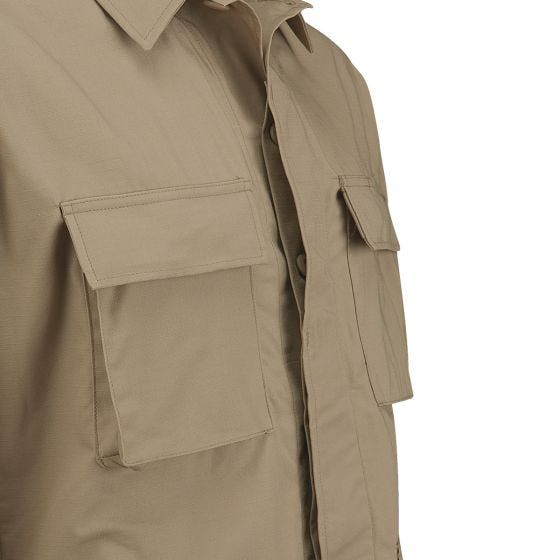 Propper BDU Jacke aus Baumwoll-Polyester-Ripstop Khaki