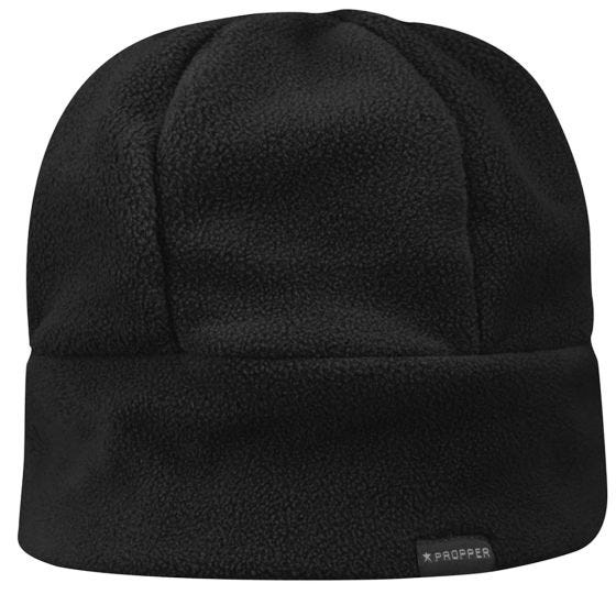 Propper Fleece-Rollmütze Schwarz