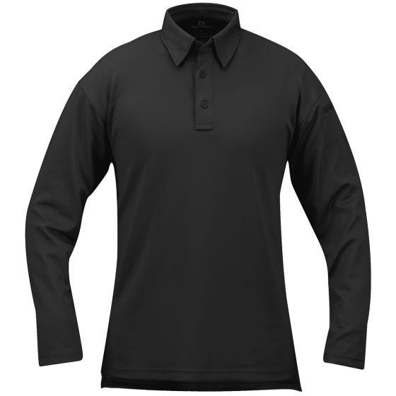 Propper I.C.E. Performance Herren Langarm-Polohemd Schwarz