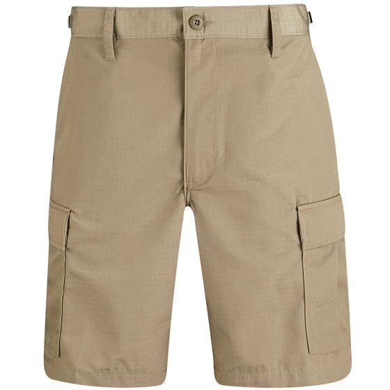 Propper BDU Shorts Baumwoll-Polyester-Ripstop Khaki