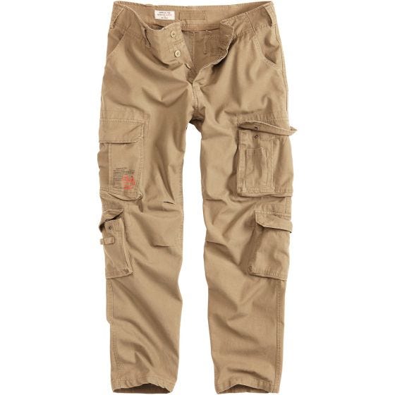 Surplus Airborne Slimmy Hose Beige verwaschen