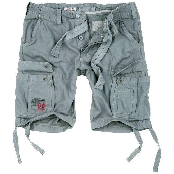 Surplus Airborne Shorts im Vintage-Stil Grau