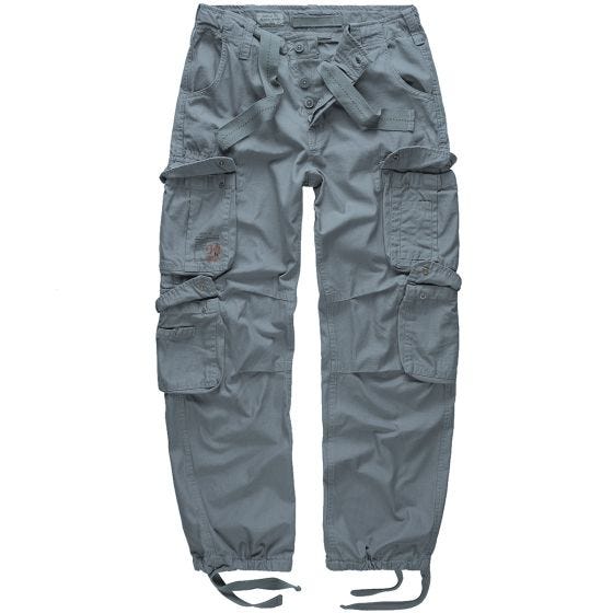 Surplus Airborne Hose im Vintage-Stil Grau