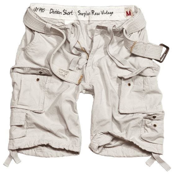 Surplus Division Shorts Weiß