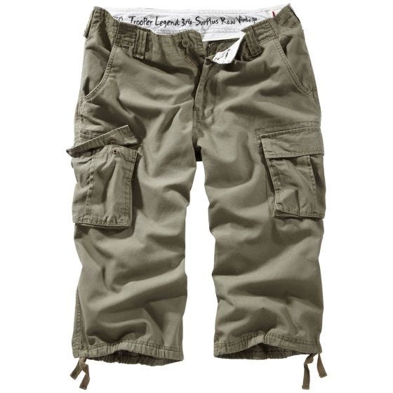 Surplus Trooper Legend 3/4-Hose Olivgrün verwaschen