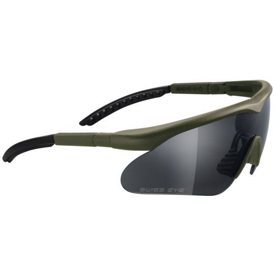 Swiss Eye Raptor Brille mit Gestell in Oliv