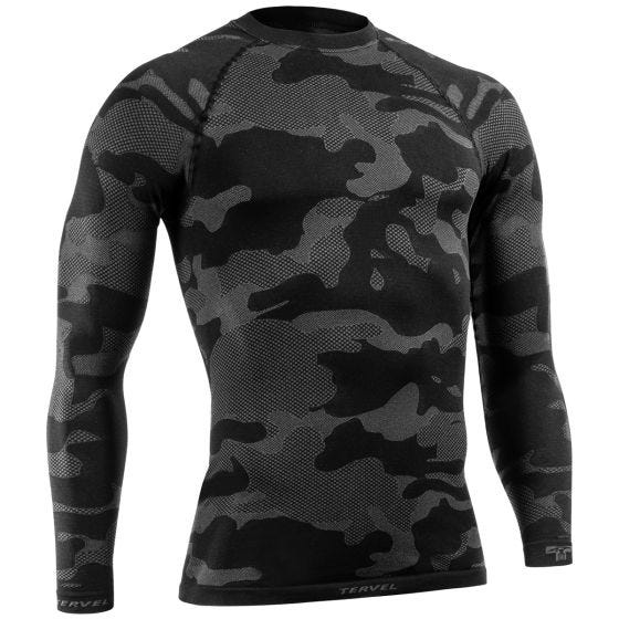 Tervel Optiline Light taktisches Langarm-Shirt Schwarz / Grau