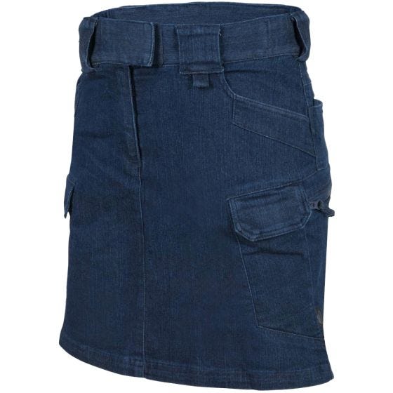 Helikon Taktischer Rock Damen Urban Dunkelblau Denim Mid