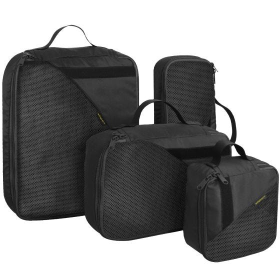 Wisport PackBox Taschen-Set Schwarz